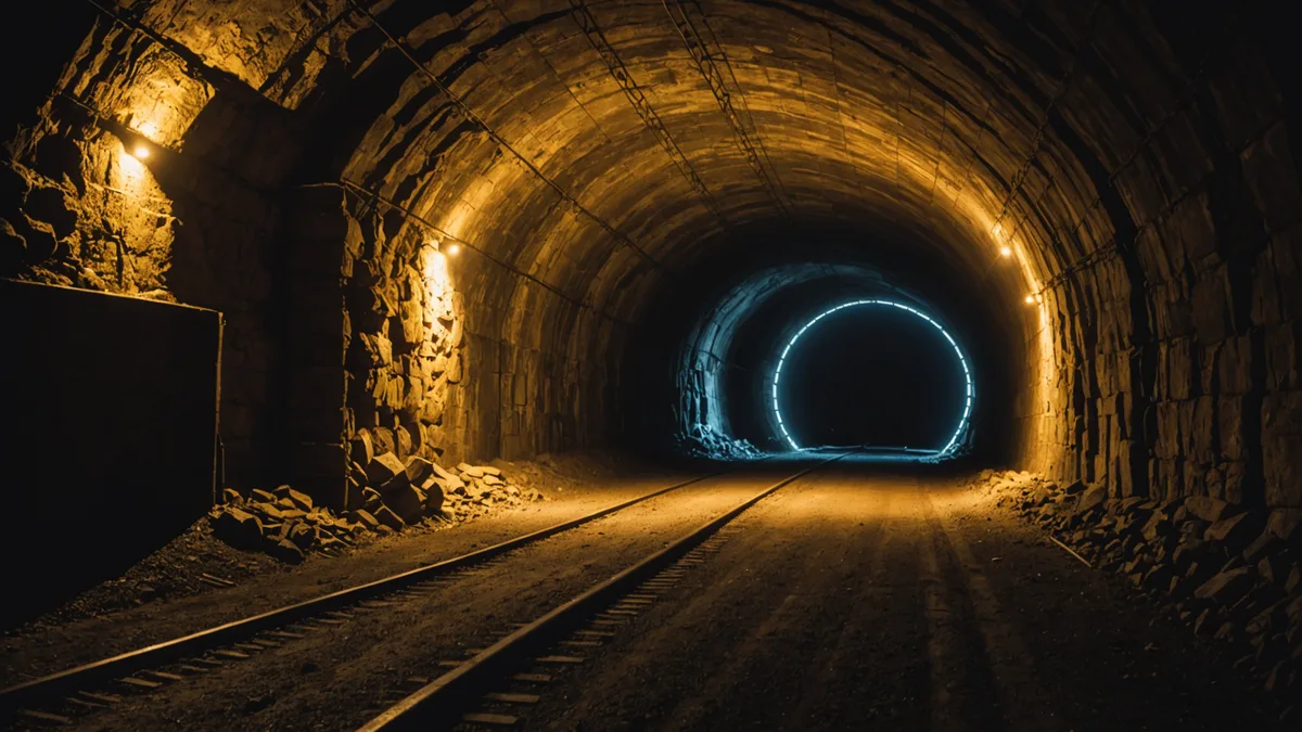 Mine shaft to cloud inspection data